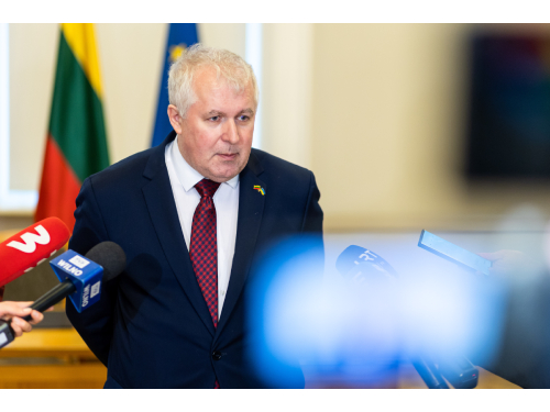 A. Anušauskas: tiekdama Ukrainai tankus Vokietija išlaiko NATO šalių vienybę